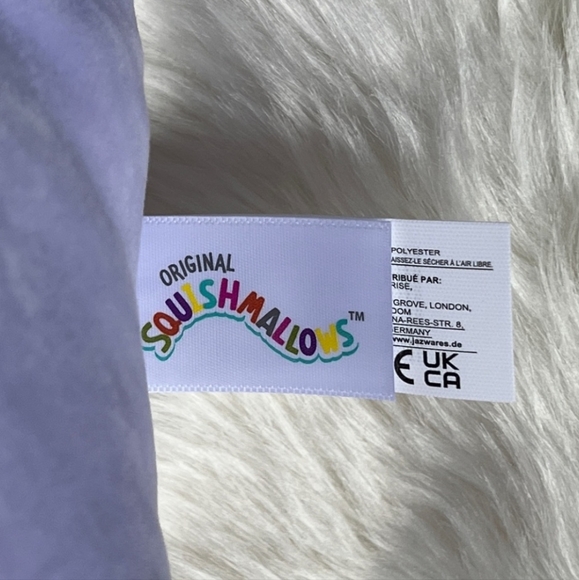 NWT Monica the Axolotl 12' RARE "Love U A Lotl” Valentine Plush Toy NWT 💜💜 - Picture 11 of 11